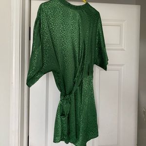 ASOS Green Maternity Short-sleeve Blouse
